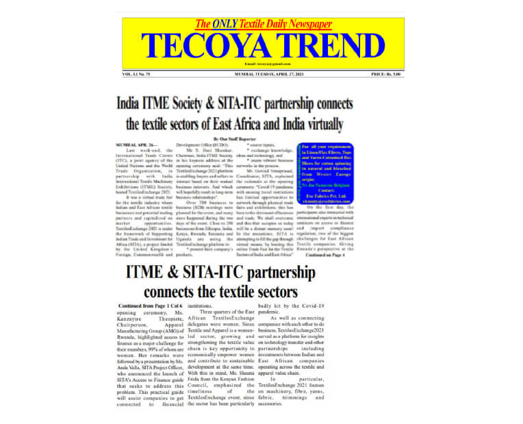 Tecoya Trend – Textiles Exchange 2021